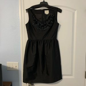 Kate Spade Embellished Black Cupcake Dress